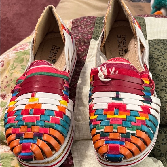 Shoes - Multicolor Woven Women's Shoes